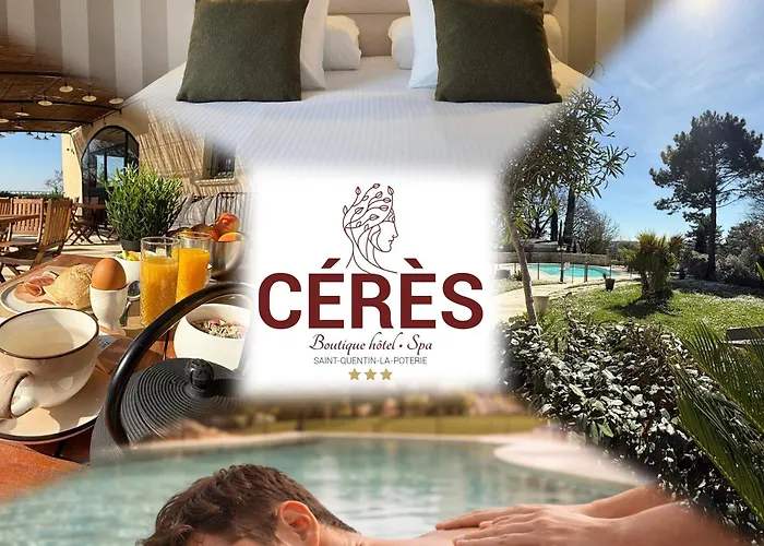 CÉRÈS - Boutique-Hôtel&Spa Saint-Quentin-la-Poterie